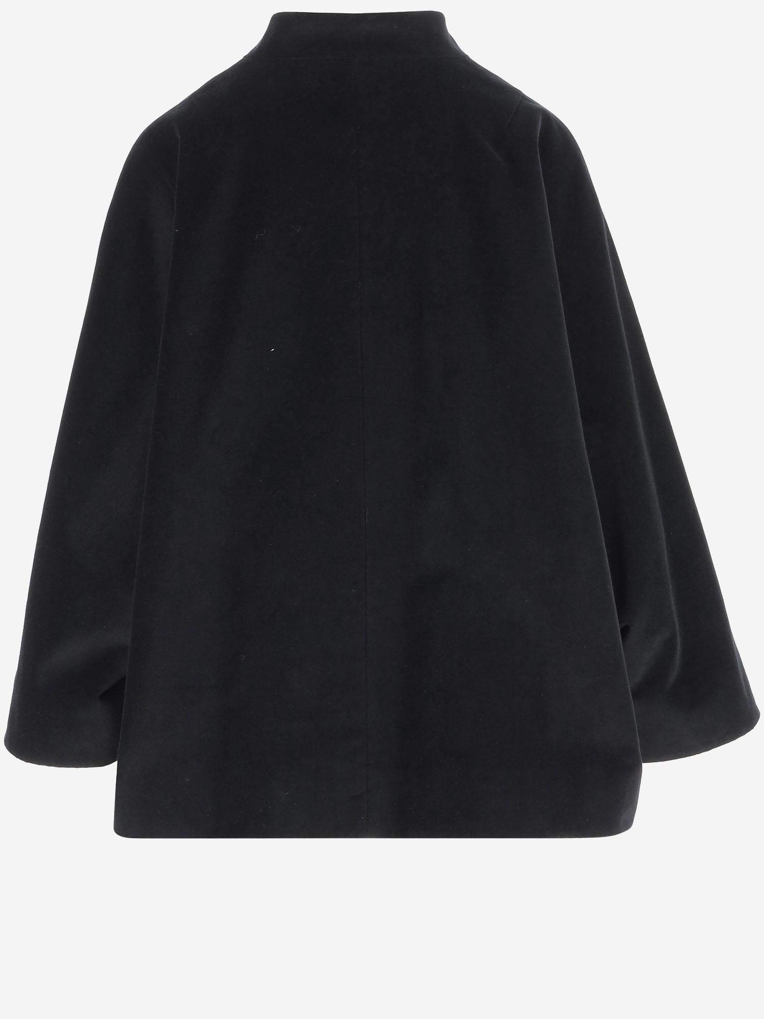 GIACCA IN VELLUTO DI COTONE A2667 4500459 SOI 