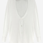 CAMICIA IN COTONE CON COLLETTO RIPIEGATO S29DT0018 S43001100 MAISON MARGIELA 