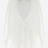 CAMICIA IN COTONE CON COLLETTO RIPIEGATO S29DT0018 S43001100 MAISON MARGIELA 