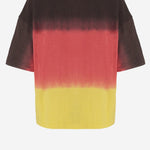 T-SHIRT IN COTONE CON LOGO ALAN CHOCOREDYELLOW ONE TEE 