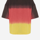 T-SHIRT IN COTONE CON LOGO ALAN CHOCOREDYELLOW ONE TEE 