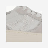 SNEAKERS IN PELLE CON LOGO GLITTER HXW6300FG50U4J B001 HOGAN 