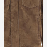 Giacca in pelle scamosciata 26E24EHV20567L32W A2294 YVES SALOMON 