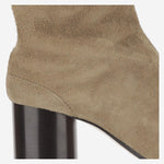 Stivaletti Tabi in pelle scamosciata S58WU0246 P8270T2077 MAISON MARGIELA 