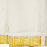 JEANS IN COTONE E LINO FLP882 AOHVF1W0T FENDI 