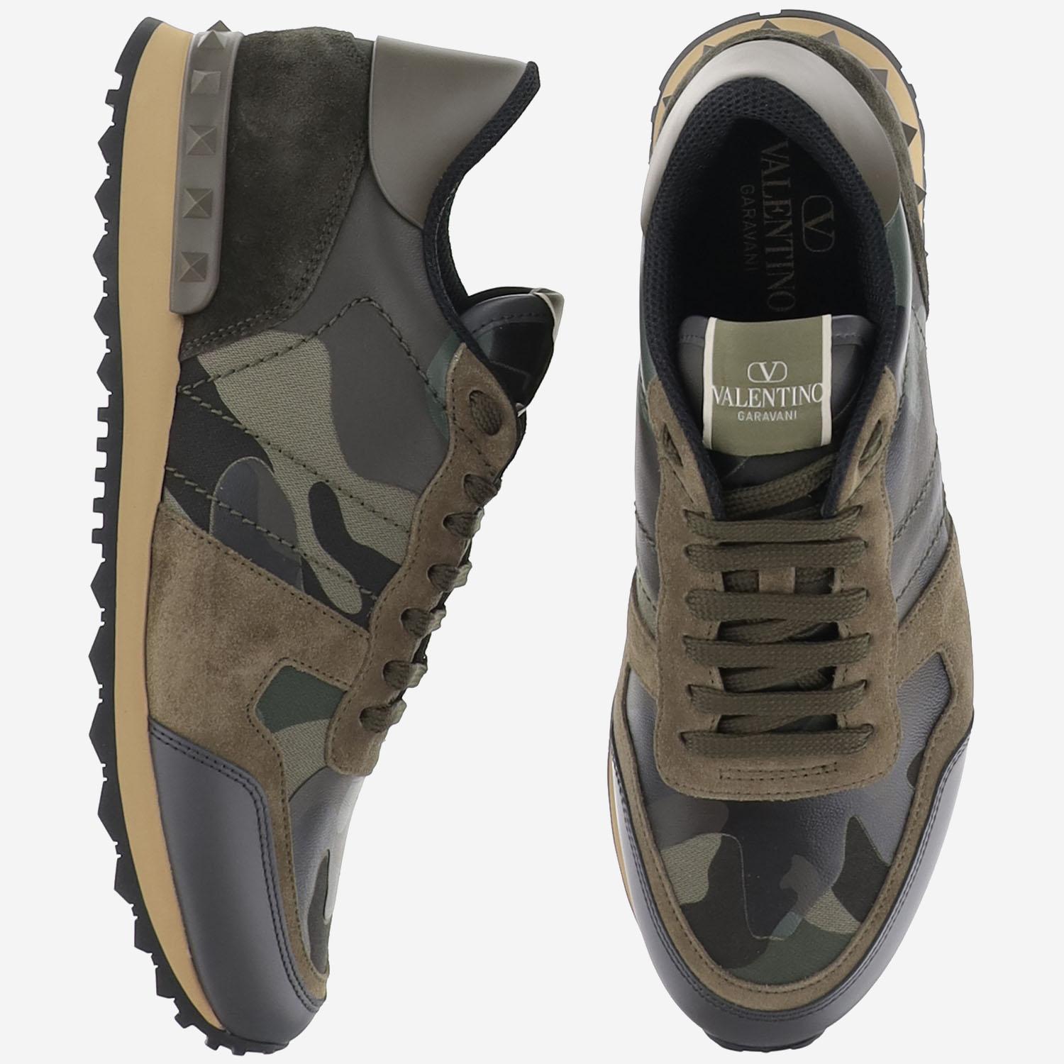 SNEAKERS ROCKLRUNNER CAMOUFLAGE 7Y2S0723TCC M55 VALENTINO GARAVANI 