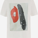 T-SHIRT IN COTONE CON STAMPA 864789 V6JW09000 BOTTEGA VENETA 