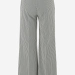 PANTALONI IN MISTO COTONE STRETCH A RIGHE MELODYB 506354 QL2 