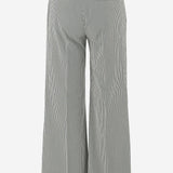 PANTALONI IN MISTO COTONE STRETCH A RIGHE MELODYB 506354 QL2 