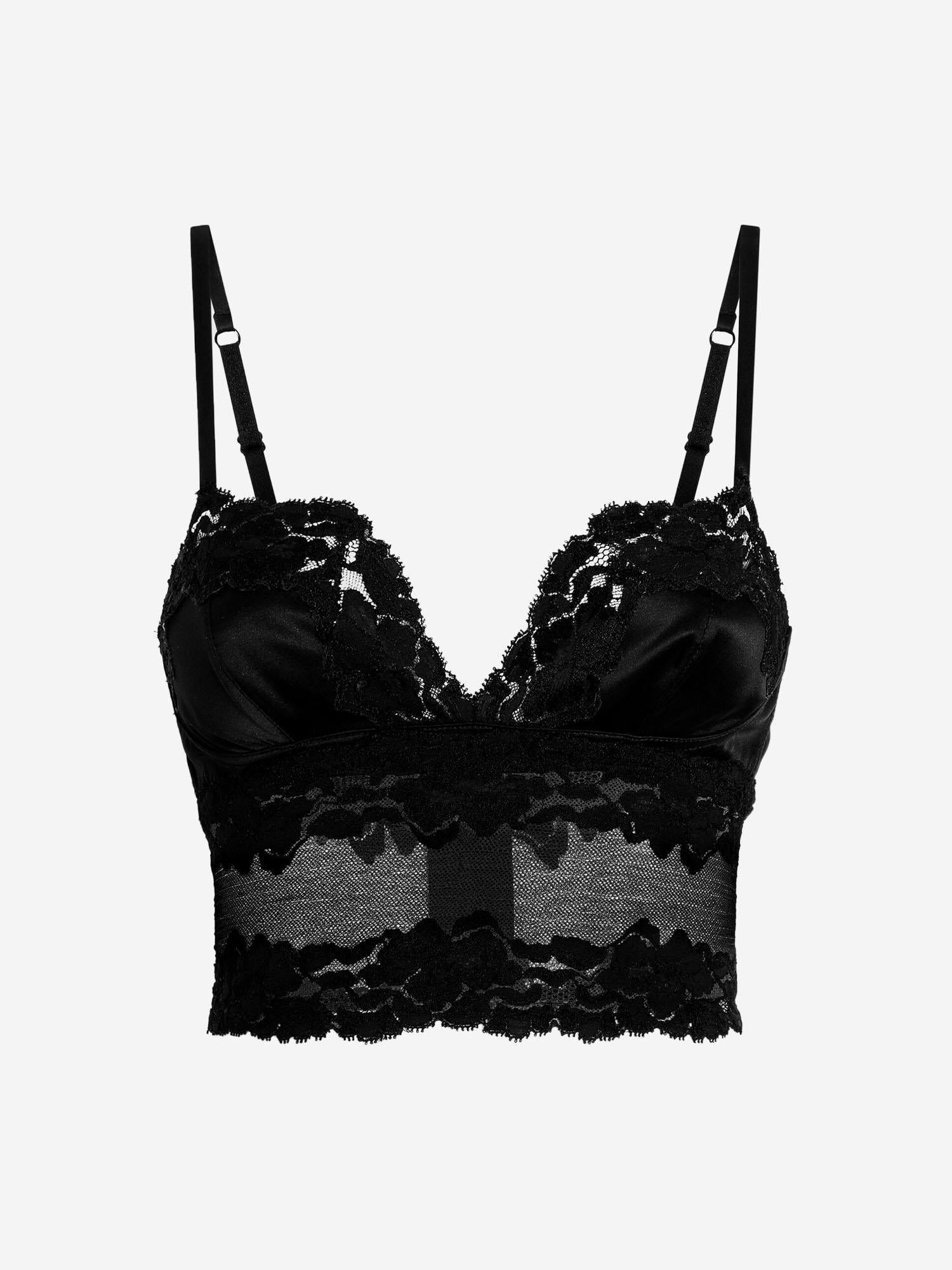 Top in pizzo e raso O7A33T ON07VN0000 DOLCE & GABBANA 
