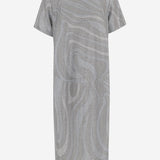 ABITO IN NYLON STRETCH STAMPATO CON MOTIVO ASTRATTO 5UJH10 5U767987 EMILIO PUCCI 