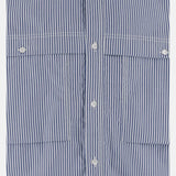 CAMICIA IN COTONE A RIGHE HQB011 1 HOMME 