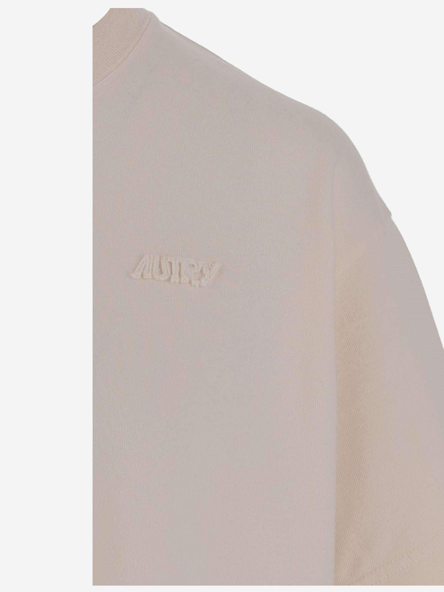 T-SHIRT IN COTONE CON LOGO TSPWI8OE MAKEUP AUTRY 