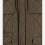 GIACCA TRAPUNTATA CON COLLO ALTO FI000125U 12004Z7740 HERNO 