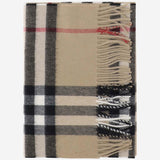 SCIARPA IN CASHMERE CHECK 8076576 ARCHIVEBEIGE BURBERRY 