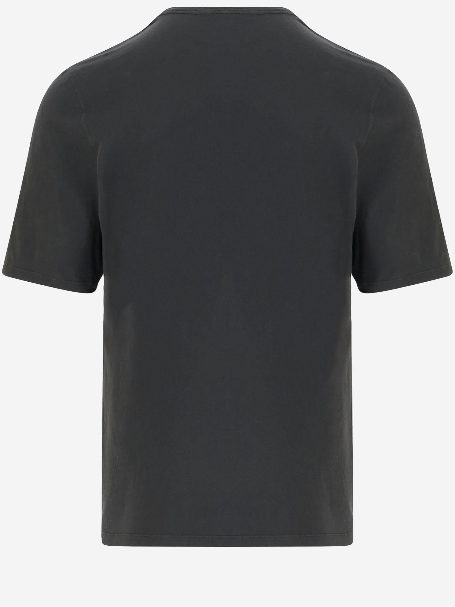 T-SHIRT IN COTONE CON LOGO 818535 YBHD21025 SAINT LAURENT 