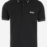POLO IN TESSUTO STRETCH CON LOGO 50506203 005 HUGO BOSS 
