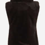 GILET IN PELLICCIA SINTETICA WJA23 FLT070080 DARKPARK 