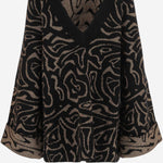 Abito Corto in Stampa Labirinto 5UKG33 5U965A65 EMILIO PUCCI 