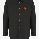 CAMICIA IN COTONE CON LOGO AXB002051 1 PLAY 