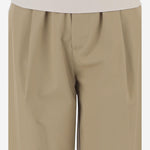 PANTALONI IN COTONE CON VITA ELASTICIZZATA WTR73 FAC050085 DARKPARK 
