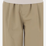 PANTALONI IN COTONE CON VITA ELASTICIZZATA WTR73 FAC050085 DARKPARK 