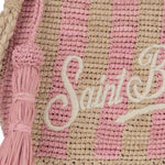 POCHETTE IN RAFIA CON LOGO RAFP001 00198L MC2 SAINT BARTH 