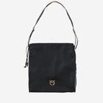BORSA SQUADRATA IN PELLE CON LOGO 104364 A270Z99Q PINKO 
