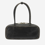 BORSA BEAU IN PELLE CON LOGO 5BB173 AF6PF0201 MIU MIU 