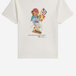 T-SHIRT POLO BEAR IN JERSEY DI COTONE 323A12428 001 POLO RALPH LAUREN KIDS 