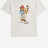 T-SHIRT POLO BEAR IN JERSEY DI COTONE 323A12428 001 POLO RALPH LAUREN KIDS 