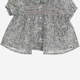 CAMICIA FLOREALE IN COTONE CON DETTAGLIO RICAMATO S06XBLW00006 519A BONPOINT KIDS 