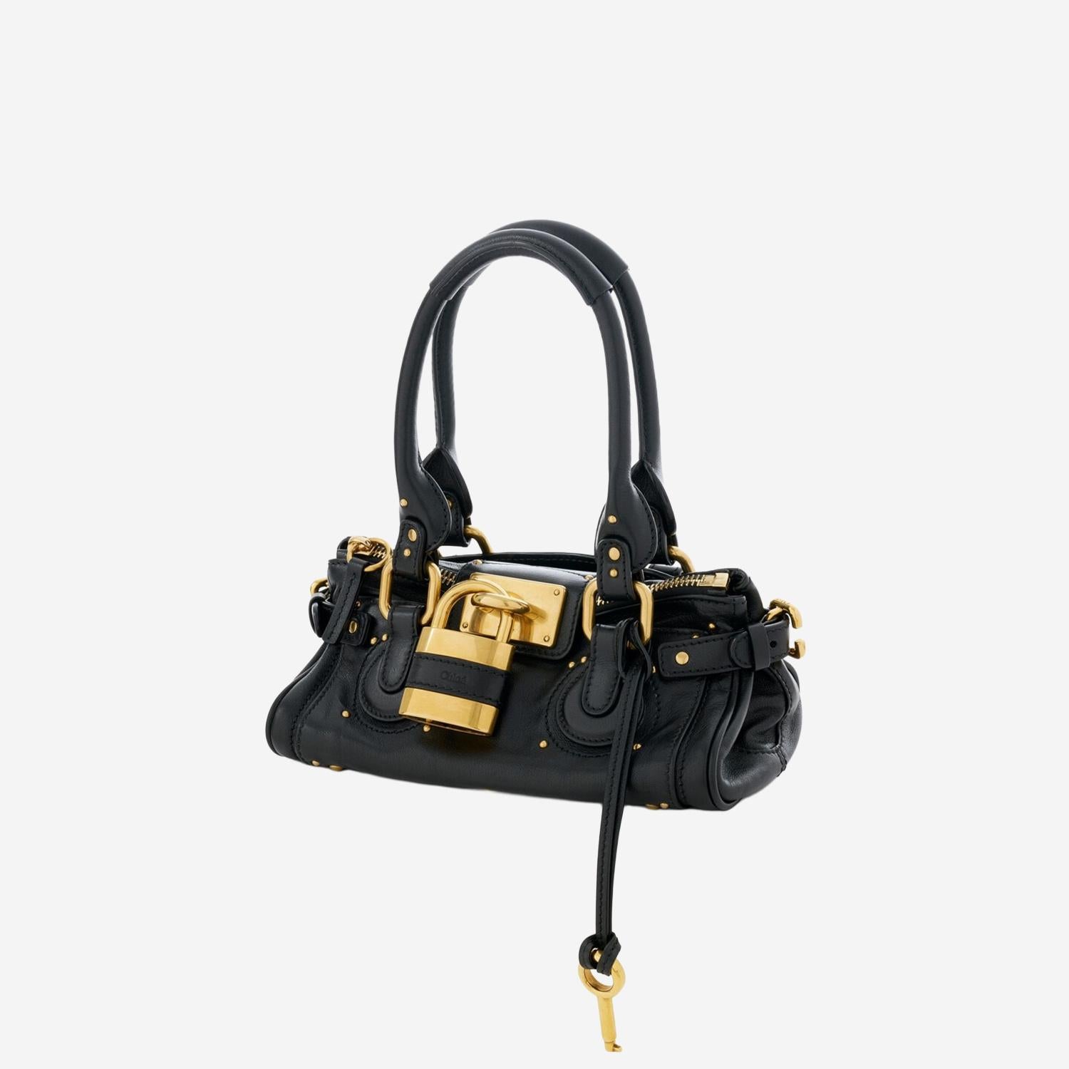 BORSA PADDINGTON PICCOLA IN PELLE GRANATA CH26SS805P75 001 CHLOE 