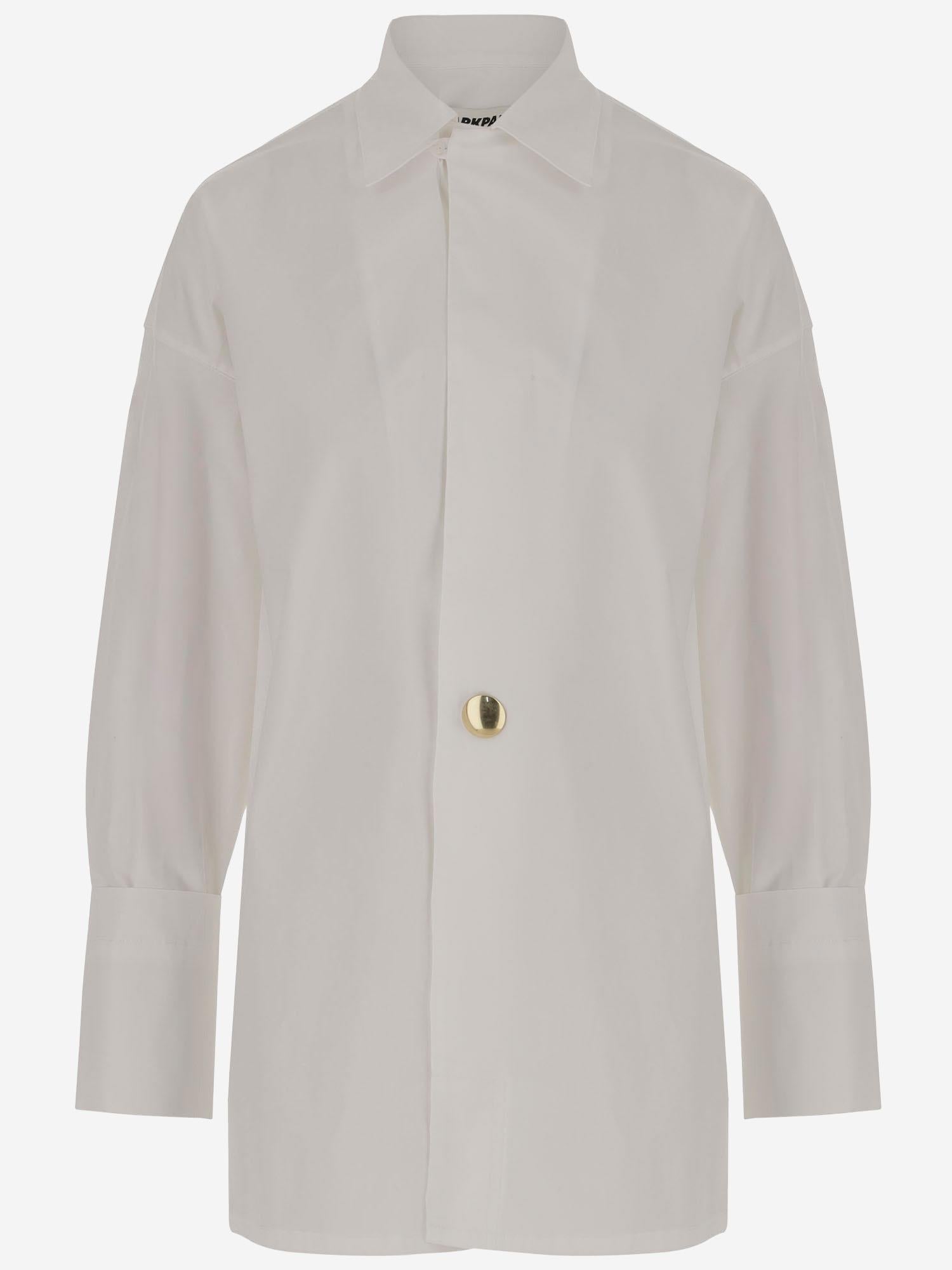 CAMICIA JODIE IN COTONE STRETCH WSH08 FAC780001 DARKPARK 