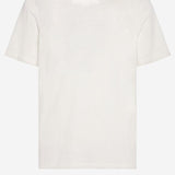 T-SHIRT IN COTONE CON CON NASTRO ADESIVO S67GC0048 S24575101 MAISON MARGIELA 