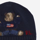 BERRETTO CON PARAORECCHIE IN LANA 320980661 001 POLO RALPH LAUREN KIDS 