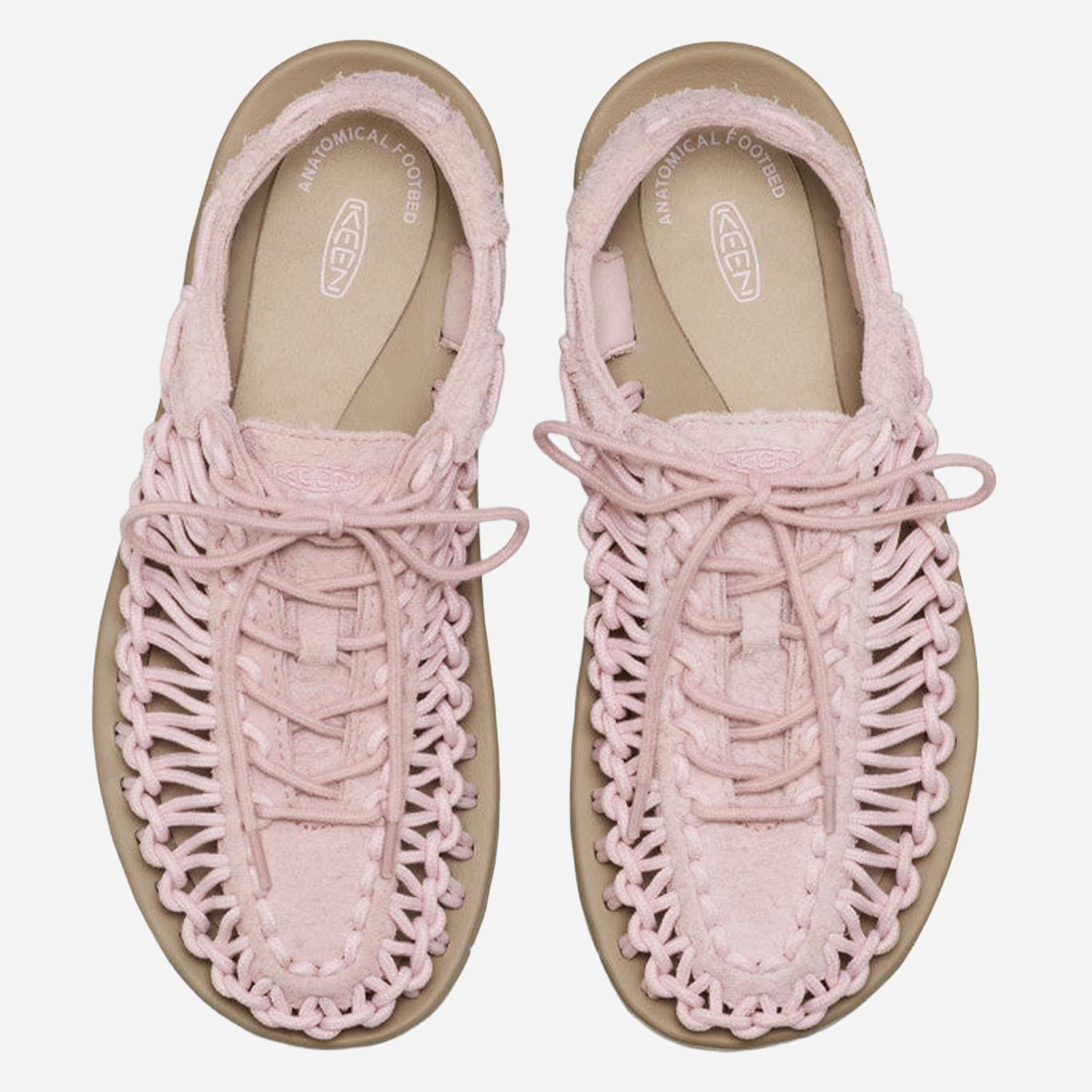 SANDALI UNEEK IN PELLE 1032095 PALELILACPLAZATAUPE KEEN 