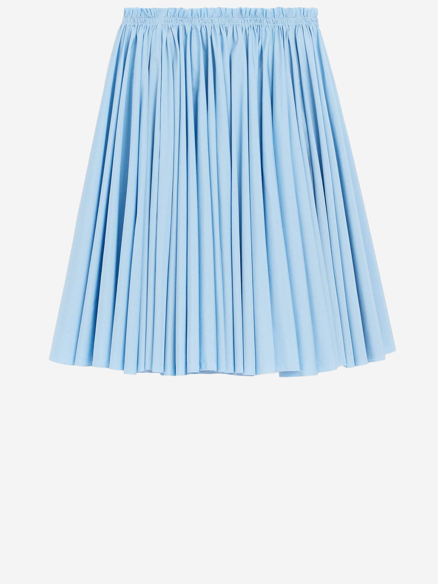 Gonna midi  in cotone FSK444CO0063 484 AMI 