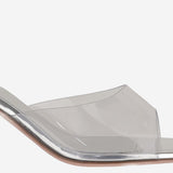 SANDALI LUPITA GLASS LUPITAGLASSSLIPPER 70TRANSPARENT AMINA MUADDI 
