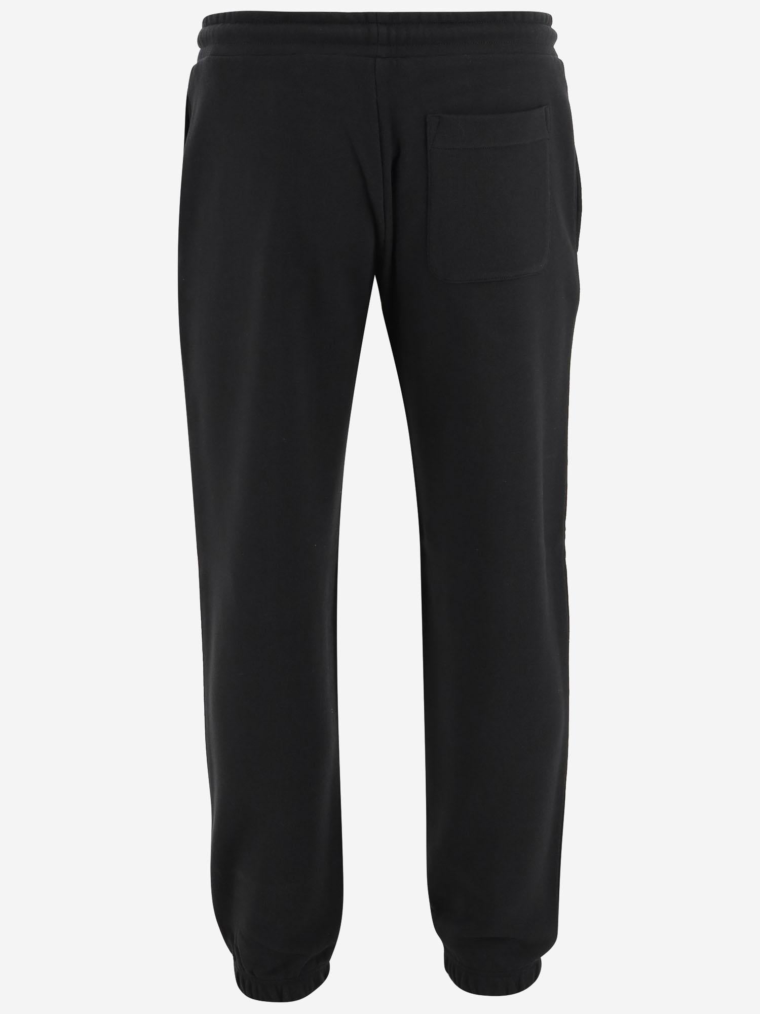PANTALONI JOGGING IN COTONE CON LOGO 8H00005 89AZU998 MONCLER 