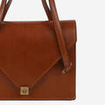 SEVERINE BORSA A SPALLA IN PELLE 1023305 1A174531NH4J VERSACE 