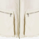 Bomber lungo in raso tecnico 105340 A2OLC14 PINKO 
