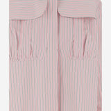 CAMICIA IN COTONE CON MOTIVO A RIGHE BL0360190 5068 PATOU 