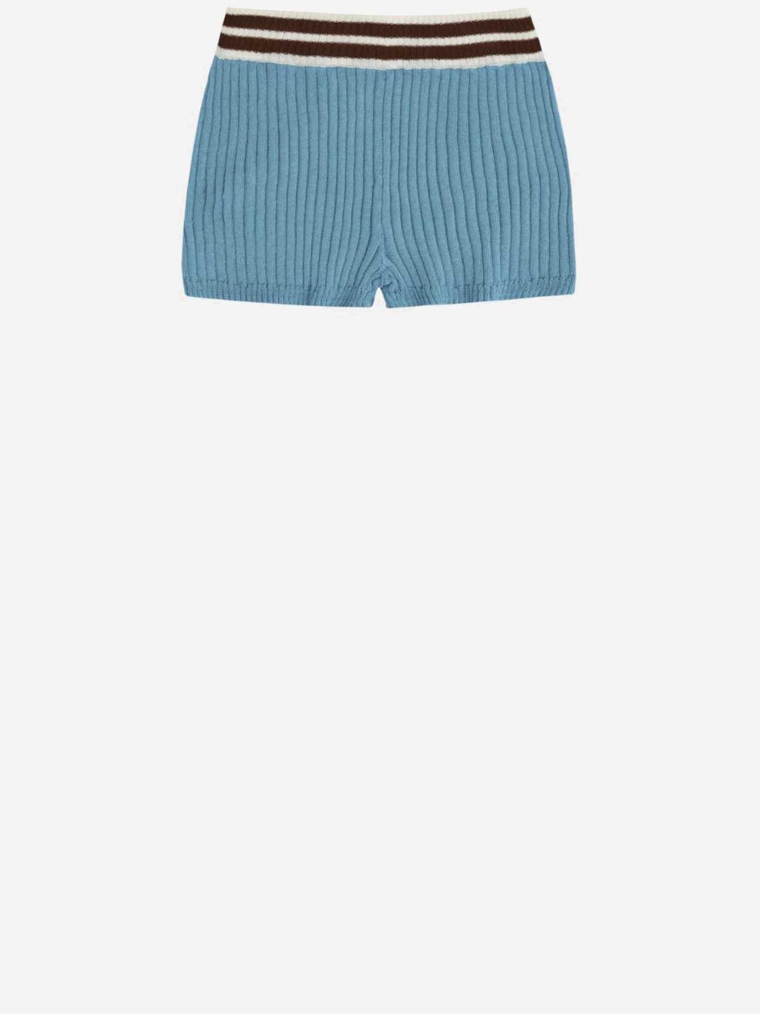 SHORTS IN COTONE A COSTE 5526 SEA FUB KIDS 