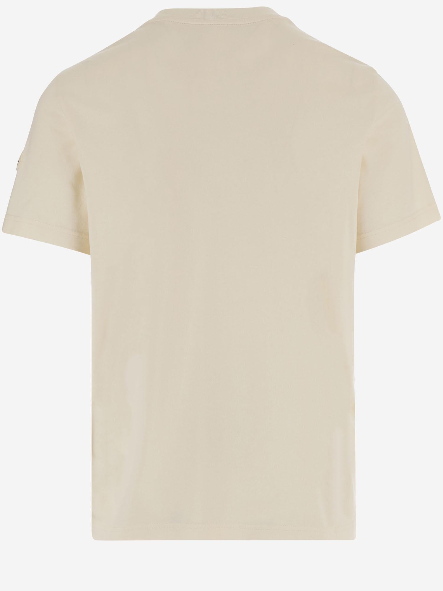 T-SHIRT IN COTONE CON STAMPA LOGO 8C00075 89B8U060 MONCLER 