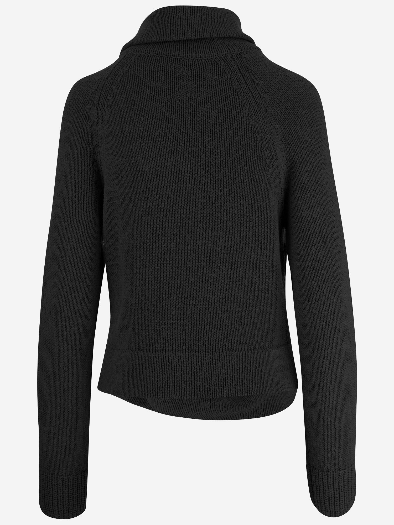 MAGLIA IN SETA E COTONE CON ABOTTONATURA ASIMMETRICA 9813458 200 KHAITE 