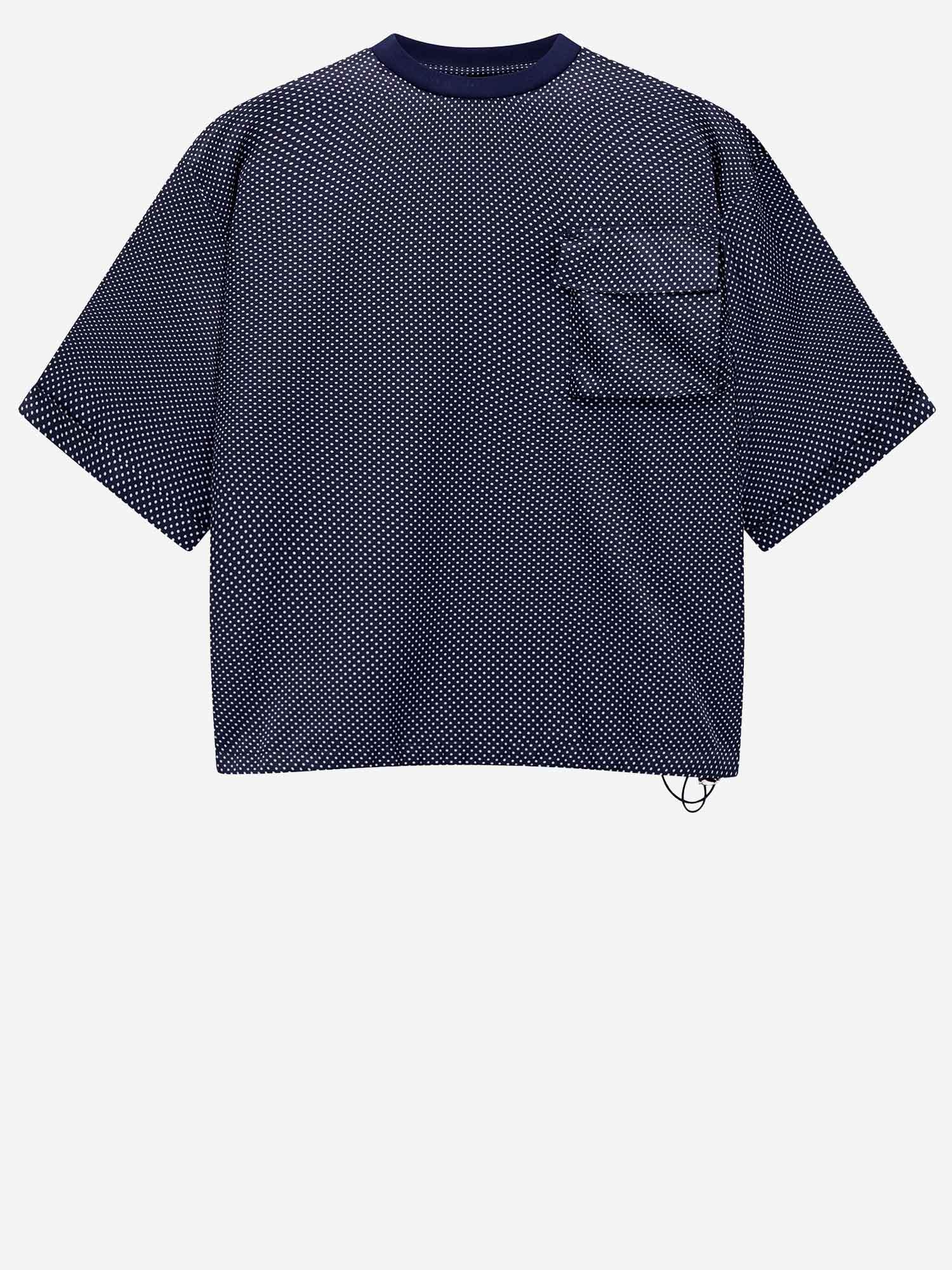 MAGLIA IN SETA STAMPATA CON TASCHINO GM003498 TE20929MB177 GIORGIO ARMANI 