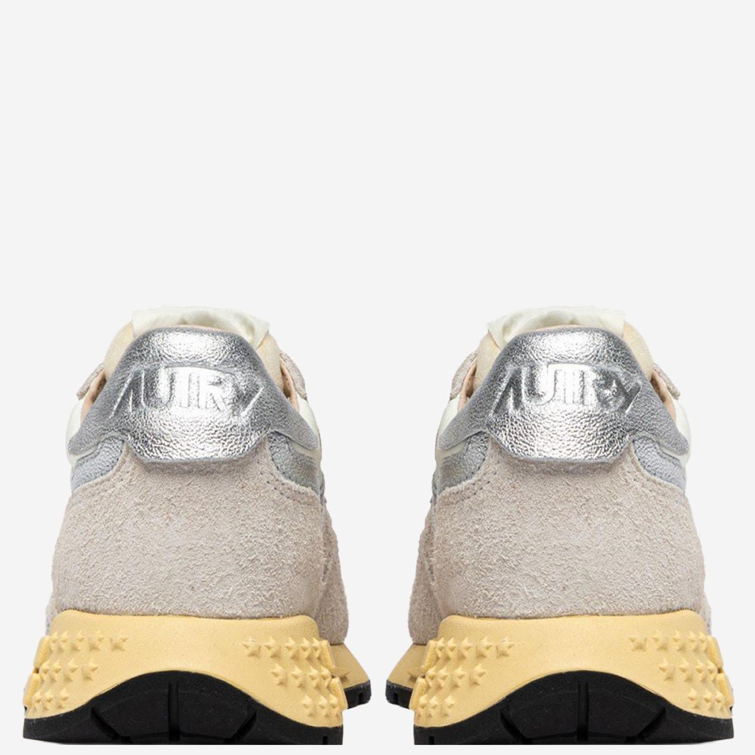 SNEAKERS REELWIND LOW WWLWMU01 SUEDENILNETWHTSILV AUTRY 