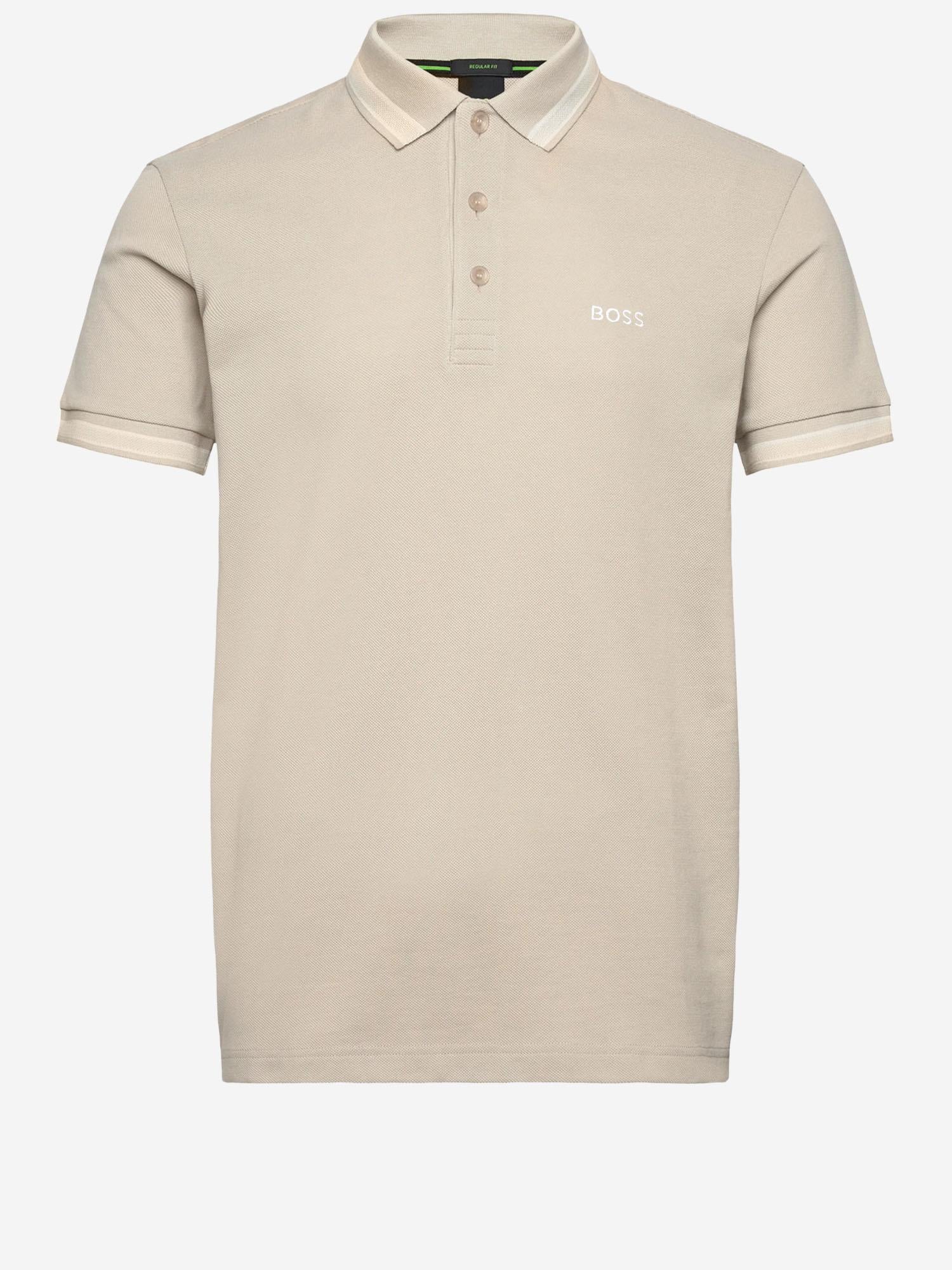 Polo in piqué di cotone con logo 50469055 275 HUGO BOSS 