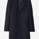CAPPOTTO SARTORIALE IN LANA<BR/> 8114748 NAVY BURBERRY 